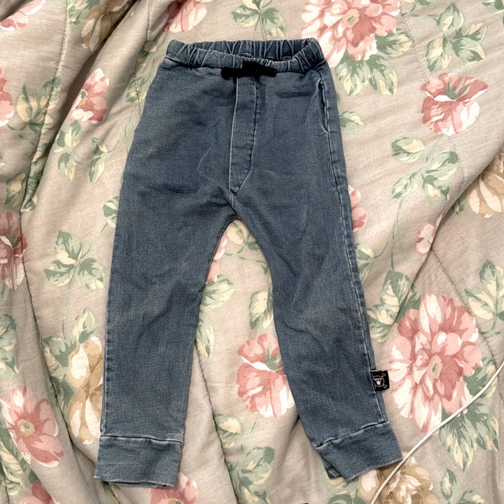 Cutest nununu drop crotch harem pants 3 4 toddler jeans